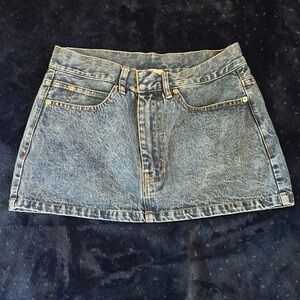 Bohopink mini denim skirt